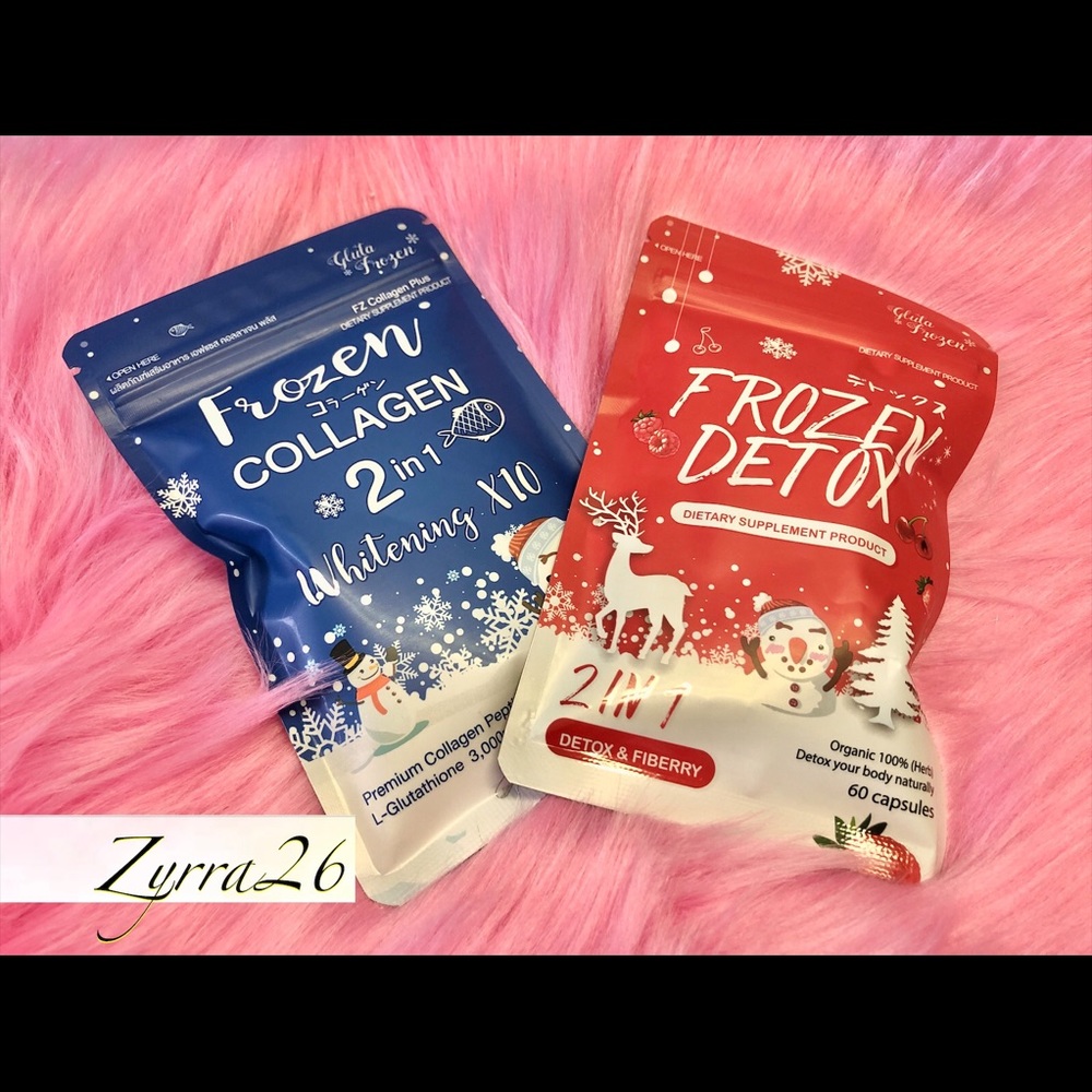 2 Frozen Collagen + 2 Frozen detox set.